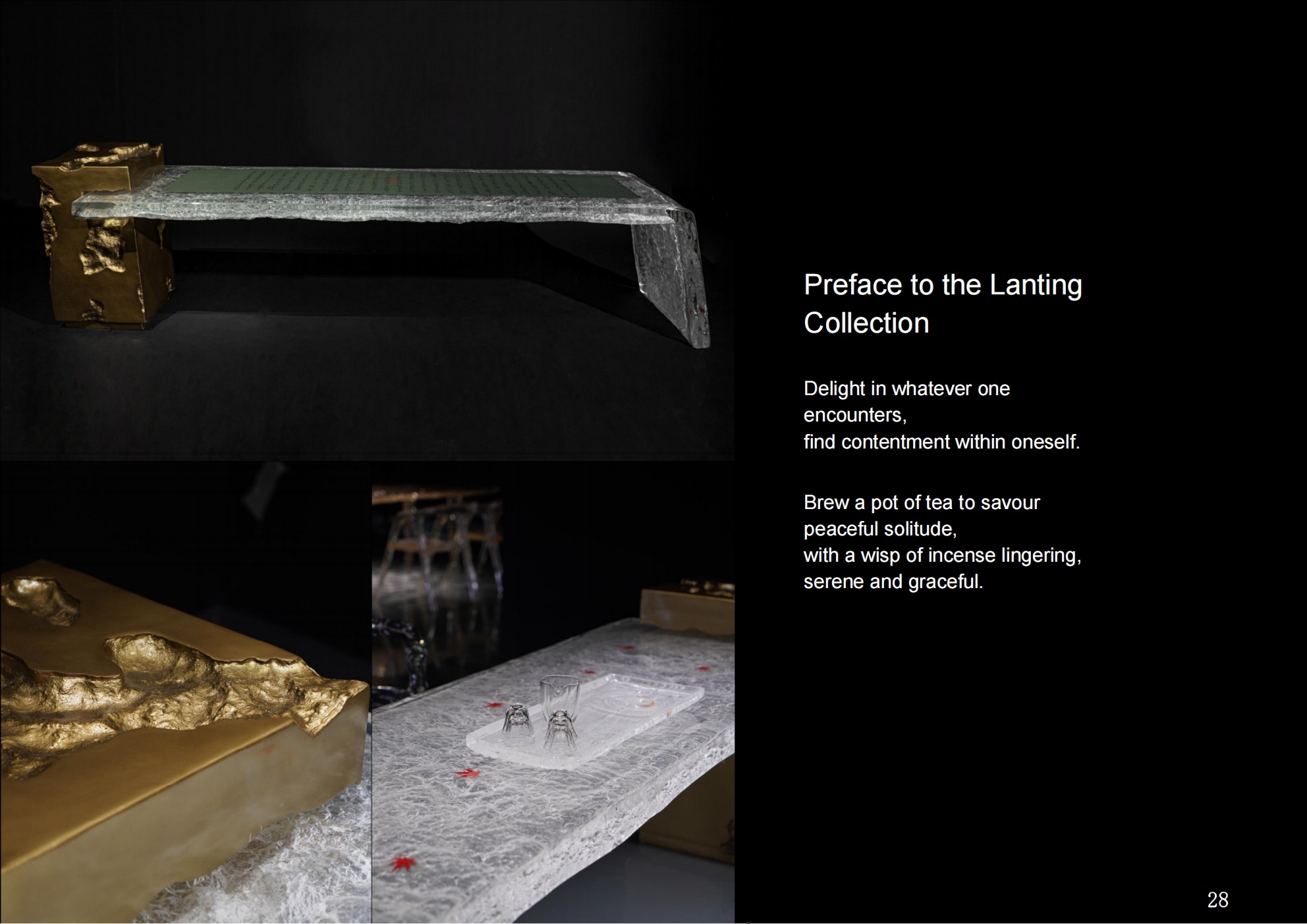 Lanting Xu Tea Table